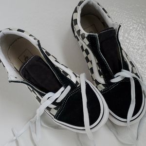 Vans checked sneakers
